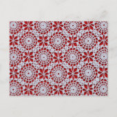 Gehaakte design briefkaart (Voorkant)