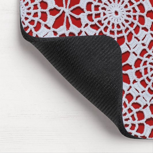 Gehaakte design muismat (Hoek)