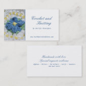 Gehaakte en aanpasbaar visitekaartje (Voorkant / Achterkant)