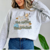 Gehaakte en Coffee Lover Sweatshirt