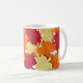 Gehaakte esdoornbladeren Mok (Voorkant rechts)