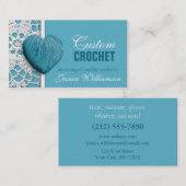 Gehaakte - Geheime gepantserde Visitekaartjes (Voorkant / Achterkant)