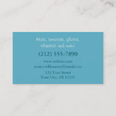 Gehaakte - Geheime gepantserde Visitekaartjes (Achterkant)