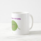 Gehaakte humor koffiemok (Voorkant rechts)