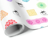 Gehaakte inpakpapier - Roll (Rol Hoek)