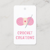 Gehaakte kleding Labels Prijs Labels Small Busines (Voorkant)