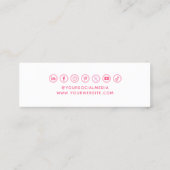 Gehaakte kleding Labels Small Business Prijs Label (Achterkant)