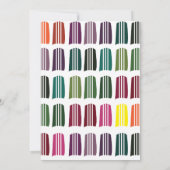 Gehaakte Kleurrijke Breien Garen Gehaakte Partij Kaart (Achterkant)