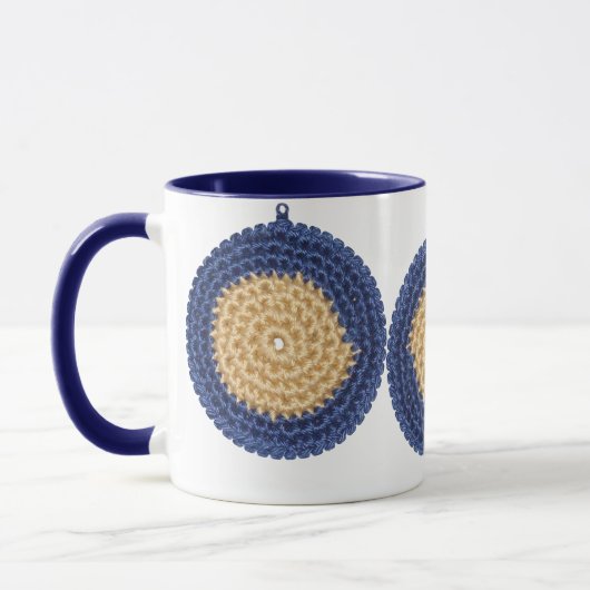 gehaakte mok (Links)