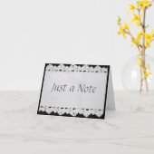 Gehaakte notitiekaart (Gele Bloem)