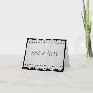 Gehaakte notitiekaart