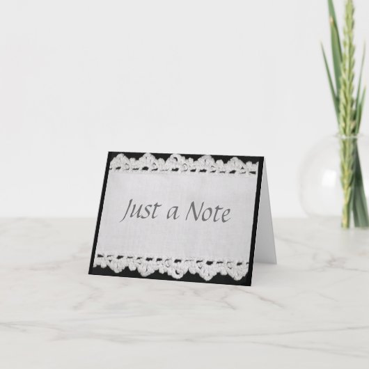 Gehaakte notitiekaart (Voorkant)