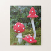 Gehaakte paddenstoelen legpuzzel (Verticaal)