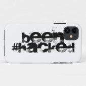 Gehackt Case-Mate iPhone Case (Achterkant (horizontaal))