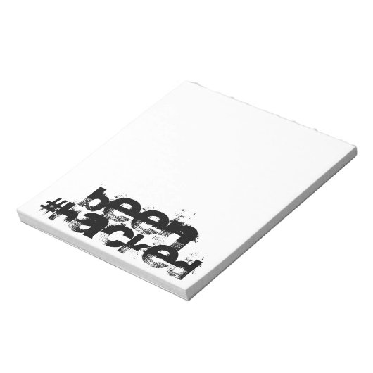 Gehackt Notitieblok (Linkerzijde)