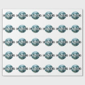 Gehackte planeet Aarde Cadeaupapier (Vlak)