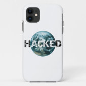 Gehackte planeet Aarde Case-Mate iPhone Case (Achterkant)