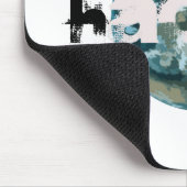 Gehackte planeet Aarde Muismat (Hoek)