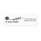 Gehäkelt door Return Address Etiket (Voorkant)