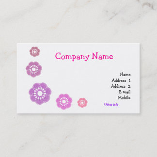 Gehakt eenvoudige Visitekaartjes