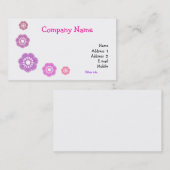 Gehakt eenvoudige Visitekaartjes (Voorkant / Achterkant)