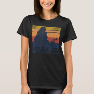 Gehakt en koffie omdat moord verkeerd is t-shirt
