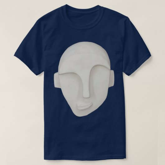 Gehakt gelaatsmaakmodel t-shirt (Design voorkant)