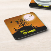 Gehakt gravegewas Halloween Decoratief Drankjes Onderzetter (Linkerzijde)