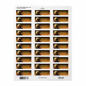 Gehakt huis Halloween Return Address Labels (Full Sheet)