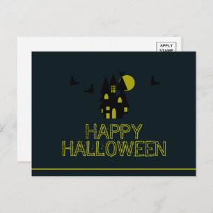 Gehakt huis, Happy Halloween Briefkaart