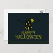 Gehakt huis, Happy Halloween Briefkaart (Voorkant / Achterkant)