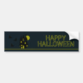 Gehakt huis, Happy Halloween Bumpersticker (Voorkant)