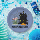 Gehakt huis te koop papieren bordje (Feest)