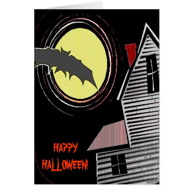 Gehakt huis Volledige maan en Bat (Voorkant)