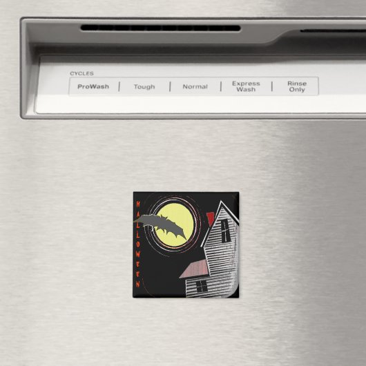 Gehakt huis Volledige maan en Bat Magneet (Insitu (Vaatwasser))