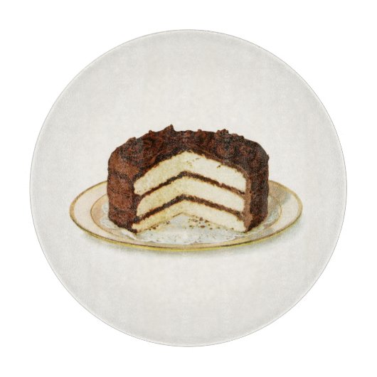 gehakt laagje chocolade snijplank (Voorkant)