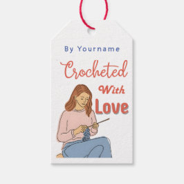 Gehakt met liefde Handgemaakt cadeautje met verzor Cadeaulabel