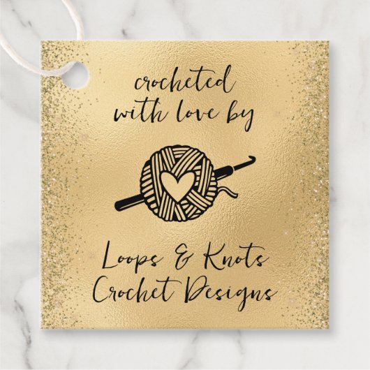 Gehakt Met Liefde Vierkant Bedankjes Labels (Voorkant)