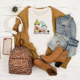 Gehakt nog zorgwekkender, minder lange T-shirt