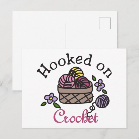 Gehakt op haken briefkaart (Voorkant / Achterkant)