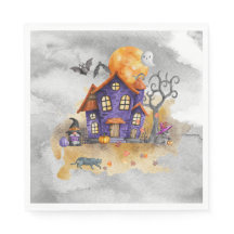 Gehakt Paars Gnoomhuis met katten en katten