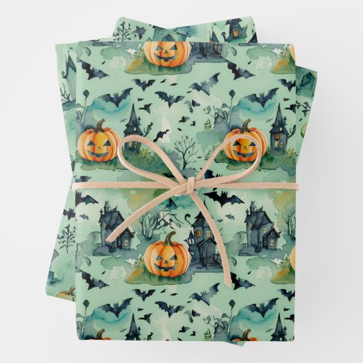 Gehakt papierblok voor hakhout, set van 3 inpakpapier vel (In situ)