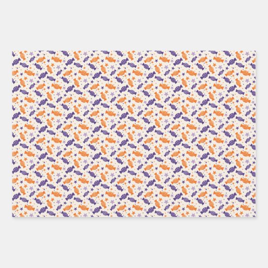 Gehakt papierblok voor hakhout, set van 3 inpakpapier vel (Voorkant 2)