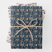 Gehakt papierblok voor hakhout, set van 3 inpakpapier vel (In situ)