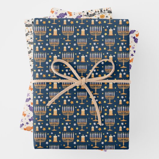 Gehakt papierblok voor hakhout, set van 3 inpakpapier vel (In situ)