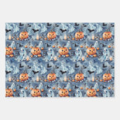 Gehakt papierblok voor hakhout, set van 3 inpakpapier vel (Voorkant 2)