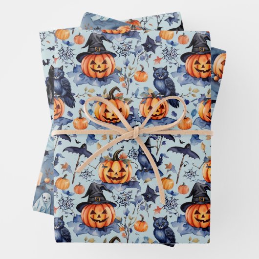 Gehakt papierblok voor hakhout, set van 3 inpakpapier vel (In situ)