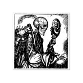 gehakt rubberstempel (Afrduk)