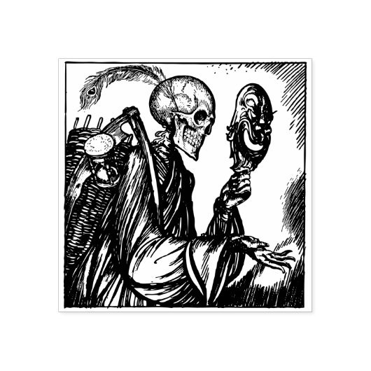 gehakt rubberstempel (Afrduk)