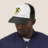Gehakt Spine Records Old School Trucker Hat Pet (In situ)